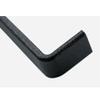 TopHomer Paper Towel Holder Self-Adhesive Non-Drill Roll Paper Holder Heavy Duty Wall Mounted Holder for Kitchen, Bathroom, Wall(Black) view 4