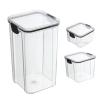 BILIKEYU Grains And Cereals Kitchen Storage Jar Box Snacks Tea Storage Jar School Lunch Trays (D, One Size) view 3