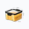 BILIKEYU Grains And Cereals Kitchen Storage Jar Box Snacks Tea Storage Jar School Lunch Trays (D, One Size) view 4