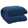 CUMYZO Weighted Blanket Blue 86.6"x92.5" 33.1 lb Fabric Home & Garden,Linens & Bedding,Bedding,Blankets view 1