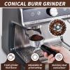 CuisinAid Espresso Machine with Grinder, Professional Espresso Maker with Milk Frother Steam Wand, 20 Bar Barista Cappuccino Machine,1450W view 2