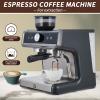CuisinAid Espresso Machine with Grinder, Professional Espresso Maker with Milk Frother Steam Wand, 20 Bar Barista Cappuccino Machine,1450W view 4