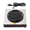 Commercial Coffee Warmer, 80W Single Burner Decanter Warmer Plate, Stainless Steel Electric Coffee Pot Warmer, for Cafe, Break Room, Buffet and Commercial Use view 1