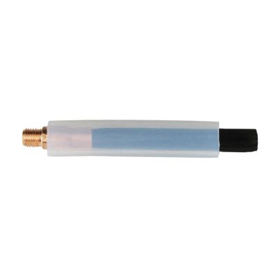 Atcdfuw Weld Brush,6/8/10mm Copper Head Weld Brushes for Weld Seam Bead Joint Cleaning Polishing Machine Welding Seam Cleaner Brush, About 9cm long, Style:8mm