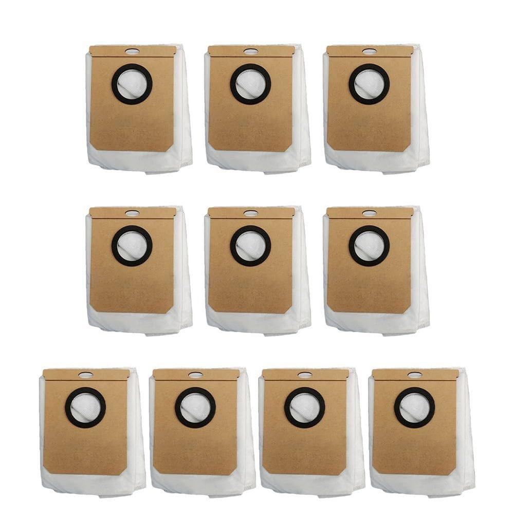 VHPNWJOB 4/10pcs Dust Bag Compatible with Conga Home 10000, 8090 Ultra, 9090 AI Compatible with L50, L60 SES Part Garbage Bag Vacuum Cleaner Accessories (Color : 10 PACK)