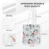 SSIMOO Cute Zebra Fashion Canvas Tote Bag-Personalized Handbag,Multifunctional Bag,Elegant And Minimalist view 4