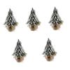 MAGICLULU 5pcs Desktop Xmas Tree Decoration Christmas Tree for Holiday Party for Decor Festive Table Adornment view 1