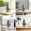 MAGICLULU 5pcs Desktop Xmas Tree Decoration Christmas Tree for Holiday Party for Decor Festive Table Adornment view 3