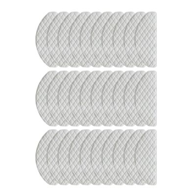KXFOWPBG 30pcs Disposable Vacuum Cleaner Cleaning ClothCompatible for IMOU RV-L11-A Vacuum Cleaner Mop Pads Replacement Parts Accessories