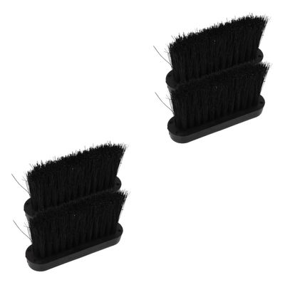 Ciieeo 4pcs Fireplace Brush Head Replacement Brush Cleaning Tool for Fireplace