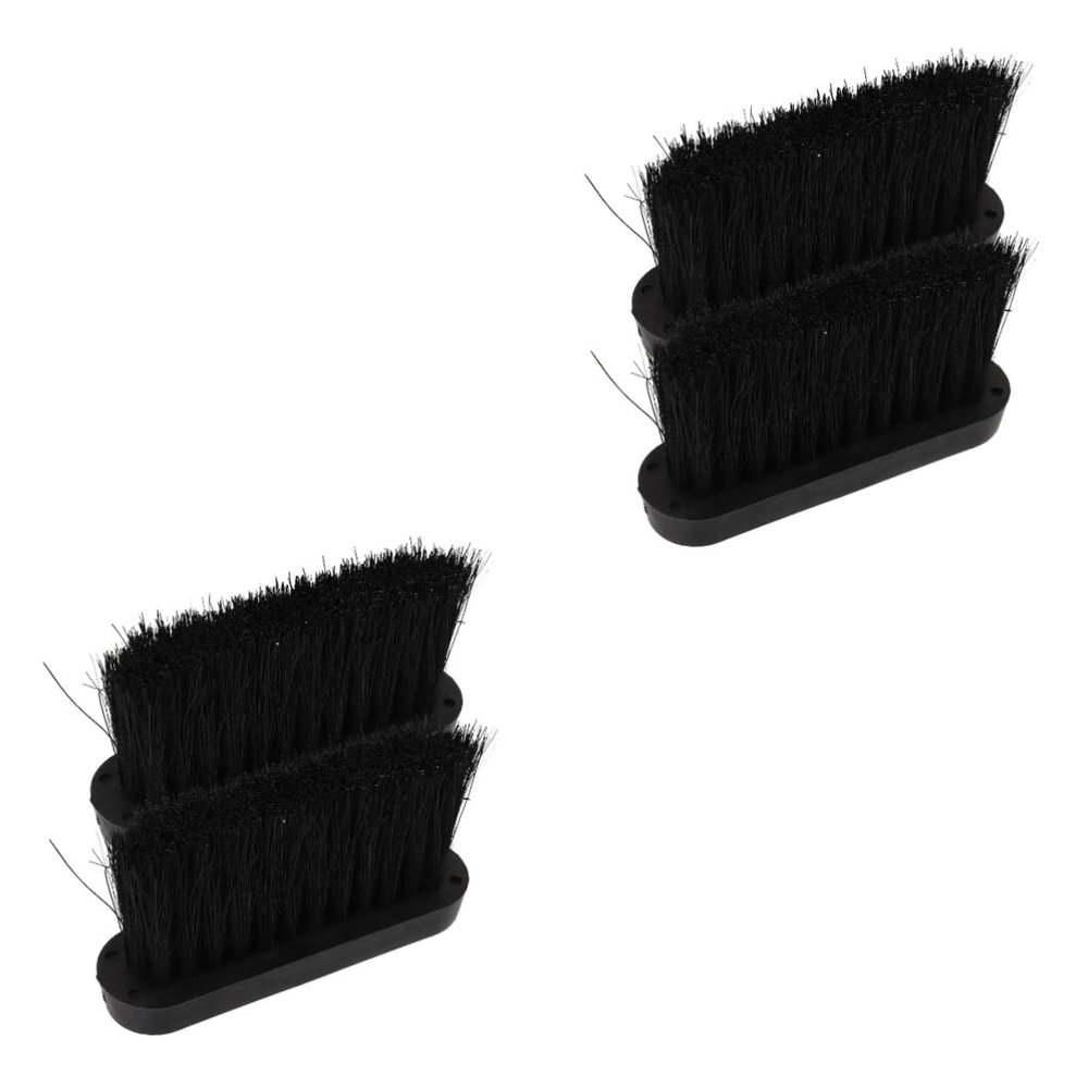 Ciieeo 4pcs Fireplace Brush Head Replacement Brush Cleaning Tool for Fireplace