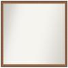 Amanti Art Bronze Bathroom Mirror for Over Sink, 32x36 Custom Made Two Tone Bronze Copper Rectangle Vanity Mirror, Large Modern Wood Frame, Hangs Horizonally and Vertically, Wall Decor view 1