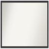Amanti Art Black Bathroom Mirror for Over Sink, 30x44 Custom Made Stylish Black Rectangle Vanity Mirror, Oversize Traditional Wood Frame, Hangs Horizonally and Vertically, Wall Decor view 1
