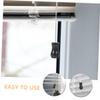 Ciieeo 24pcs Bay Window Curtain Rods Blind Pull End Cord Drop Replacement Cord Knobs view 4
