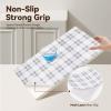 Drawer Shelf Liner for Kitchen Cabinets, Non Adhesive Slip Resistant Shelf Paper Easy to Clean, Strong Grip Thickened Waterproof Washable Mats for Pantry Shelves Cupboard Dresser(Grey, 24 in x 30 FT) view 2