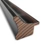 Amanti Art Black Bathroom Mirror for Over Sink, 26x34 Custom Made Salon Scoop Red Black Rectangle Vanity Mirror, Large Casual Wood Frame, Hangs Horizonally and Vertically, Wall Decor view 2