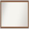 Amanti Art Bronze Bathroom Mirror for Over Sink, 23x44 Custom Made Two Tone Bronze Copper Rectangle Vanity Mirror, Oversize Modern Wood Frame, Hangs Horizonally and Vertically, Wall Decor view 1