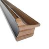 Amanti Art Bronze Bathroom Mirror for Over Sink, 29x48 Custom Made Salon Scoop Copper Rectangle Vanity Mirror, Oversize Casual Wood Frame, Hangs Horizonally and Vertically, Wall Decor view 2