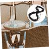 Zerodeko Knit Rattan Repair Kit for Crafts Deep Brown Dual-Sided Weaving Material for Chair Table and Household Storage view 3