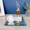 Plymor 8" Square, 5mm Thick Beveled Glass Mirror, Pack of 2 view 2