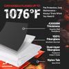 Emergency Fire Blanket - 2-Pack 40x40 Stay Prepared With Our Fireproof Blanket Extinguish Flames for Your Home Kitchen - Be a hero with first house must haves along with Extinguisher - Home Safety view 3