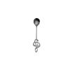 WHIERGGIN Silverware Set, 1/4/6/8/10/12 Pieces Restaurant Note Spoons 304 Stainless Steel Coffee Spoon Dessert Stirring Spoon Creative Gift Small Spoon (Color : Black, Size : 8Pcs) view 1