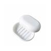 Simple Travel Soap Dish Counter Top Soap Box with lid Soap Holder Plastic Bar Soap Holder Portable Soap Case with Strong Sealing Easy to wash view 1