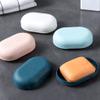 Simple Travel Soap Dish Counter Top Soap Box with lid Soap Holder Plastic Bar Soap Holder Portable Soap Case with Strong Sealing Easy to wash view 3