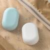 Simple Travel Soap Dish Counter Top Soap Box with lid Soap Holder Plastic Bar Soap Holder Portable Soap Case with Strong Sealing Easy to wash view 4