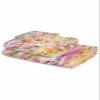 3 Piece Bath Towel Set, Watercolor Floral Towels Set for Bathroom Soft Bath Shower Towels Absorbent Bathroom Towels Set ( 1 Bath Towel, 1 Hand Towel, 1 Washcloth ) Spring Garden Elegant Flowers view 2