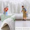 Modern Fuzzy Absorbent Non-Slip Foot Mat|Ultra Soft Cozy Bathroom Rug|Indoor Decor Washable Floor Carpet Mat,Green,60x90cm(23.6x35.4in) view 3