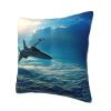 AMAZWI Aircraft Fighter Jets Throw Pillow Cover Couch Pillow Case Square Outdoor Pillow Home Sofa Bed Decor Pillowcase view 3