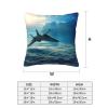 AMAZWI Aircraft Fighter Jets Throw Pillow Cover Couch Pillow Case Square Outdoor Pillow Home Sofa Bed Decor Pillowcase view 4