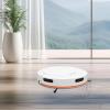 Headery 3-in-1 Robot Vacuum Cleaner with 2700Pa Suction Power, APP Control,120mins Runtime,Silent 3 Cleaning Mode, Auto Self-Charge Cordless Sweeping Machine Vacuum Robot for Carpet,Pet Hair (White) view 2