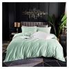 ADovz Egyptian Cotton Gray Reversible Solid Color Double Queen King Bedding Set Simple Quilt Cover Zipper Extra Soft Silky Bed Sheet,Bed Sheets view 2