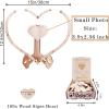JokLGrs Heart Wedding Guest Book Alternative, Wood Guest Book Wedding Reception with 100pcs Wooden Hearts and Drop Box, Rustic Wedding Sign Decor for Reception and Ceremony Party view 2
