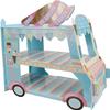 3 Tire Cupcake Stand Cake Stand Ice Cream Stand Children's Party Decoration Bread Station Cupcake Stand for Shop Cupcake Holder view 3