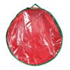 Ciieeo 1pc Christmas Wreath Storage Bag Container with Clear Window Holiday Organizer for Easy Carrying Wreath Storage Holder view 1