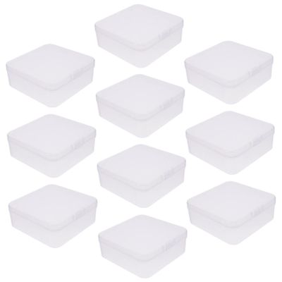 Amosfun 10pcs Organizer Box for Soap Holder Kitchen Sink Soap Storage Holder Traveling