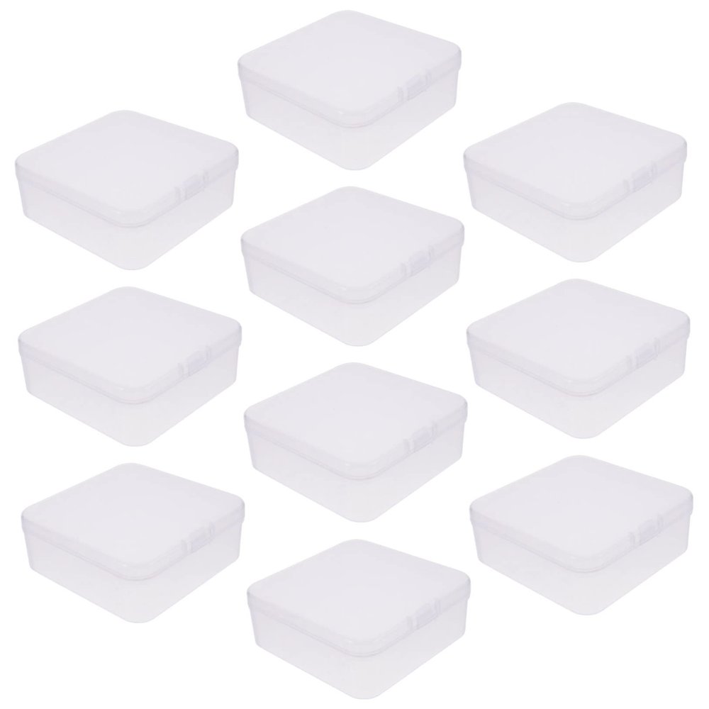 Amosfun 10pcs Organizer Box for Soap Holder Kitchen Sink Soap Storage Holder Traveling