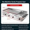 Commercial Gas Fryer Stainless Steel Deep Fat Fryer, Stainless Steel Gas Deep Fryer, Commercial LPG Gas Fryer Deep Fryer With Basket For Commercial Restaurant Home Kitchen Equipment (Color : Style4) view 4