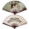 AIFLM Personalized Folding Fan Custom Photo Hand Held Fans for Wedding Dancing Saloon Cosplay Party Props Foldable Decorative Folding Fans Creative Gift for Friends view 1