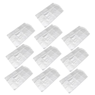 Zerodeko 50pcs Garment Clothing Protective Bag Dry Cleaning Bag Mesh Dust Cover Cloth for Overcoat Suit Wardrobe Cover