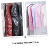 Zerodeko 50pcs Garment Clothing Protective Bag Dry Cleaning Bag Mesh Dust Cover Cloth for Overcoat Suit Wardrobe Cover view 2
