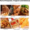 Countertop Propane Gas Fryer, Commercial Deep Fryer Gas Fryer Basket Tank Countertop Buffet Food Heater Heavy Duty Stainless Steel French Fry With Tank For Home Restaurants Chicken (Color : Style1) view 3