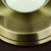 AZENHUA Three-Pillar Metal 15 Minutes Sand Timer Sand Watch for Home Office Desk Decorations (A 15min) (B 15min) (A 15min) view 4