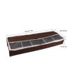 Yosoo Under Bed Shoe Storage Organizer, PVC Material, Charcoal Control, Visible Window, Multifunctional Storage, Oxford Cloth view 2
