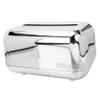 Amosfun Elegant European Style Tissue Box Holder Vintage Tissue Container for Home Office and Bathroom Decor Lightweight Design Stylish Silver Finish view 1