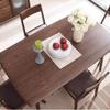 Dining Table Coffee Table All solid wood dining table small apartment dining table Nordic simple party table office desk living room dining table Kitchen Table Dining Room Table ( Color : A , Size : 1 view 2