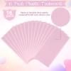 16 Pack Light Pink Plastic Tablecloth for Rectangle Tables, Premium Decorative Pastel Pink Disposable Table Cloths for Parties, Rectangle Party Table Cover for Birthday Wedding Anniversary, 54x108Inch view 4